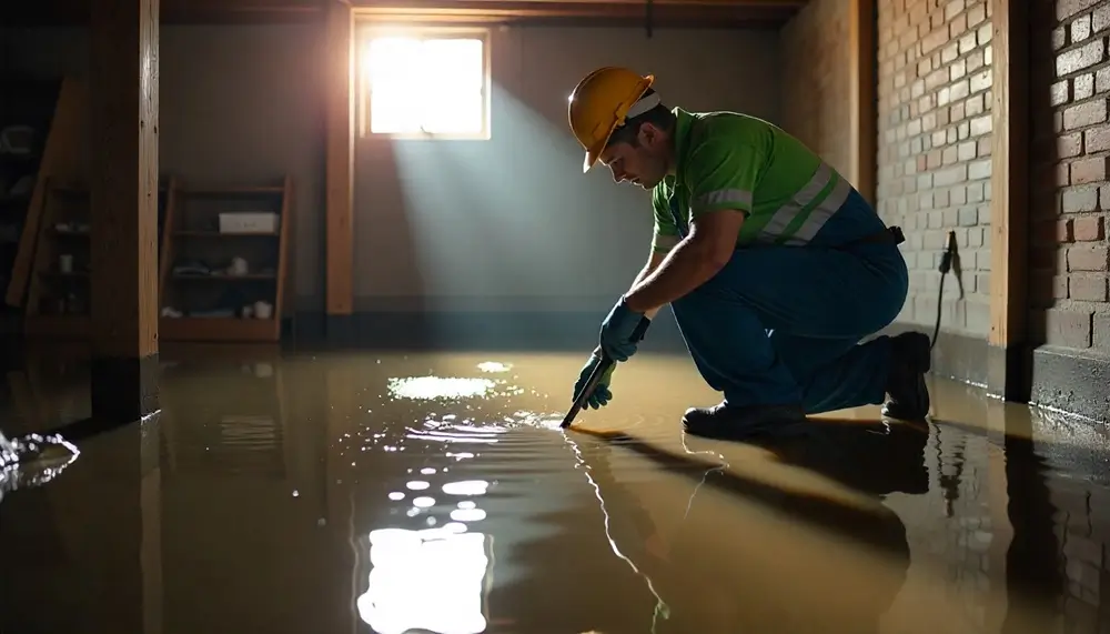 Professional water damage restoration services in McDade, TX